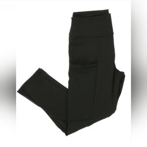 black active capri leggings,(small, Large, XL)
